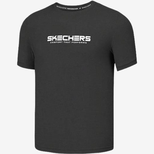 Skechers斯凯奇正品儿童款舒适休闲Logo短袖T恤P225M109-0018