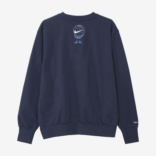 Nike耐克正品圆领字母印花男子吸湿排汗套头长袖卫衣FD9744-410