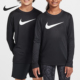 T恤FZ5192 Nike 010 Dri FIT大童透气圆领长袖 耐克正品 Legend