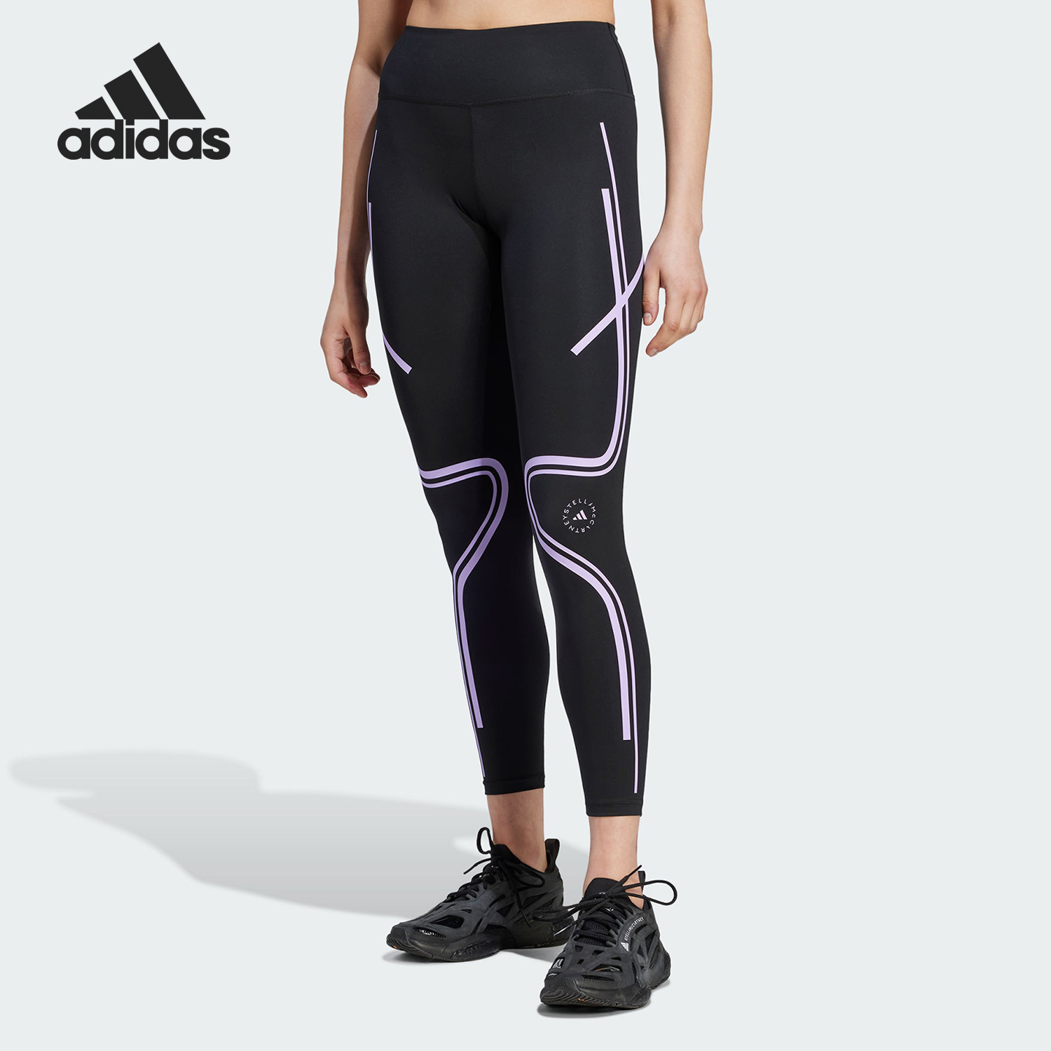 Adidas/阿迪达斯正品SMC2023新款女子紧身舒适运动长裤IB6807
