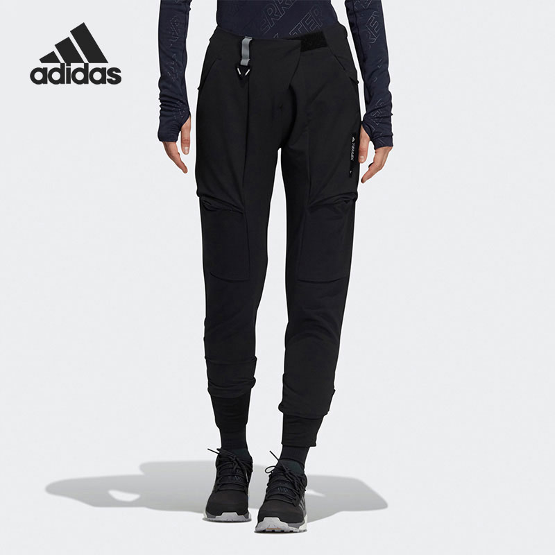 女子运动长裤阿迪达斯Adidas/