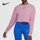 耐克正品 女子舒适圆领休闲运动套头衫 卫衣 Nike CJ3766 515