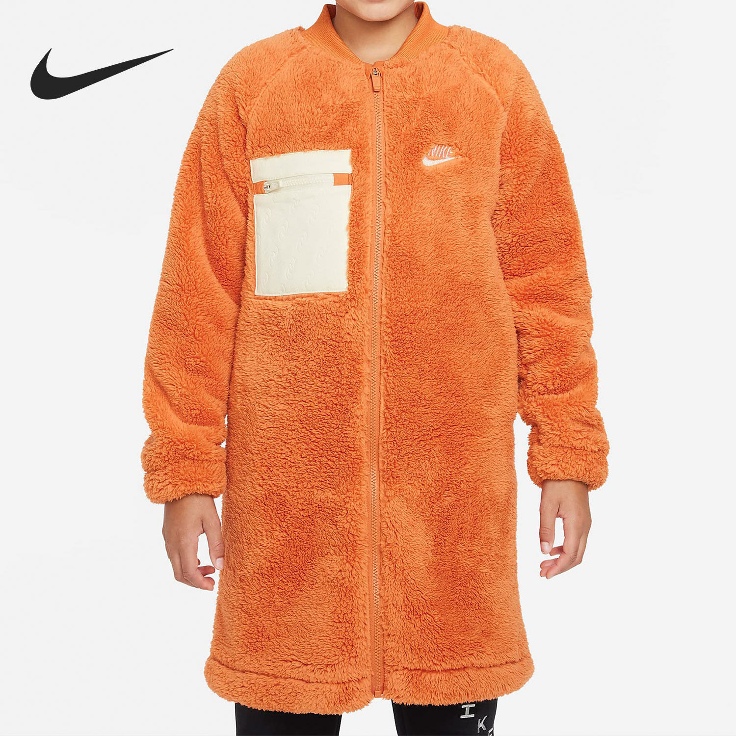 Nike/耐克正品WINTERIZED大童珊瑚绒立领保暖外套DJ5832-816
