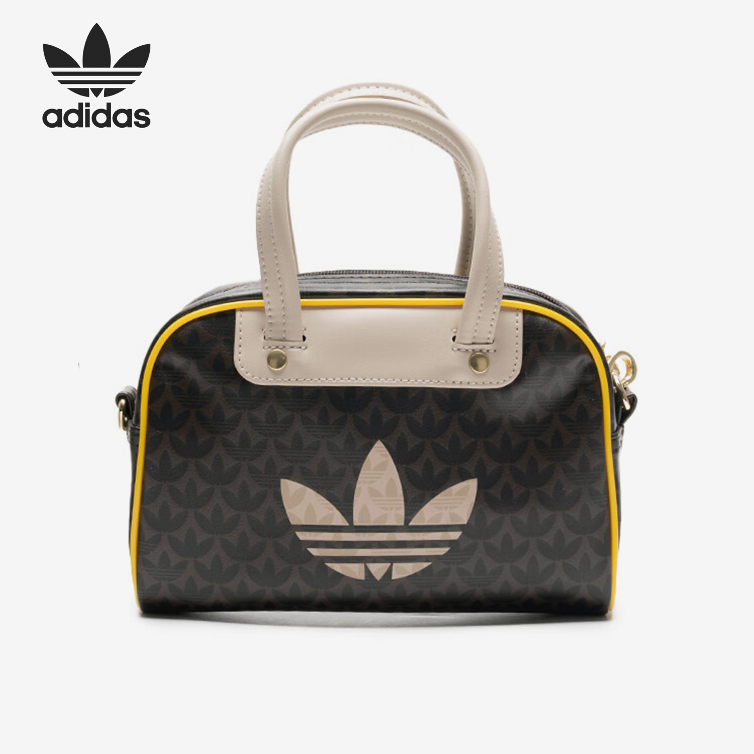 Adidas/阿迪达斯正品三叶草男女印花休闲潮流单肩包JD5372