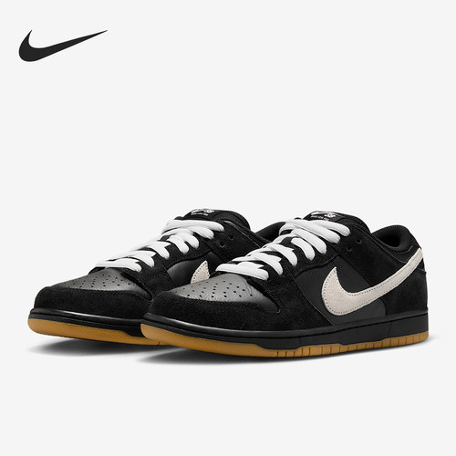 Nike/耐克正品Dunk Low 男女轻便经典透气系带板鞋HF3704-003
