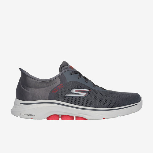 Skechers/斯凯奇正品GO系列男士经典缓震透气休闲闪穿运动鞋