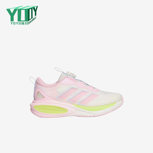 Adidas/阿迪达斯正品儿童稳定缓震回弹防滑跑步运动鞋KH6614