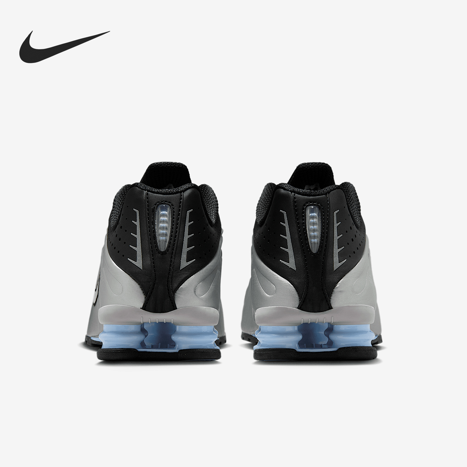 Nike/耐克正品Shox R4男士减震耐磨拼接气柱跑步鞋HQ1988-004