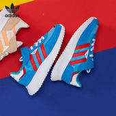 三叶草大童运动缓震透气跑步鞋 Adidas 阿迪达斯正品 GX9218