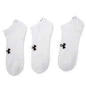 安德玛正品 休闲低帮袜1363241 NoShow男女训练运动袜3双装 Core