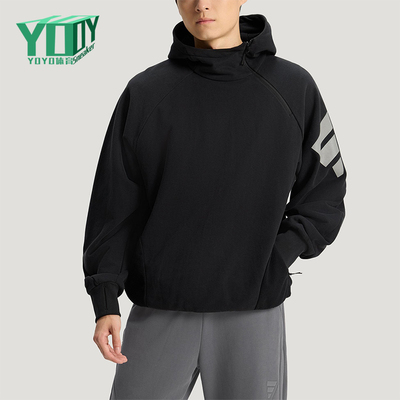 Adidas/阿迪达斯正品FOS M FT SWT HD男士连帽宽松针织卫衣KH3017