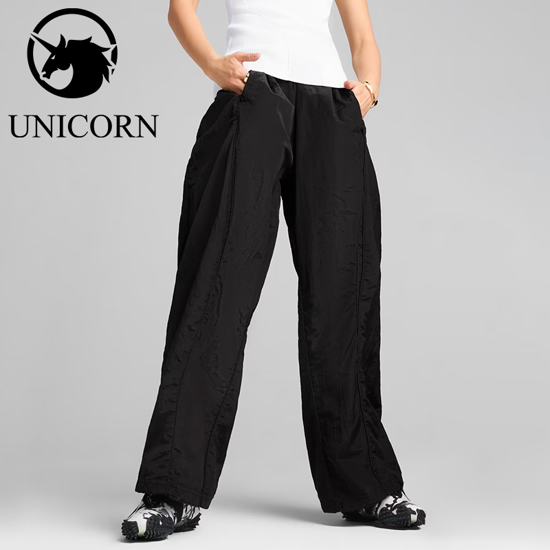 Puma/彪马正品春秋男女运动宽松简约休闲时尚经典长裤631331-01