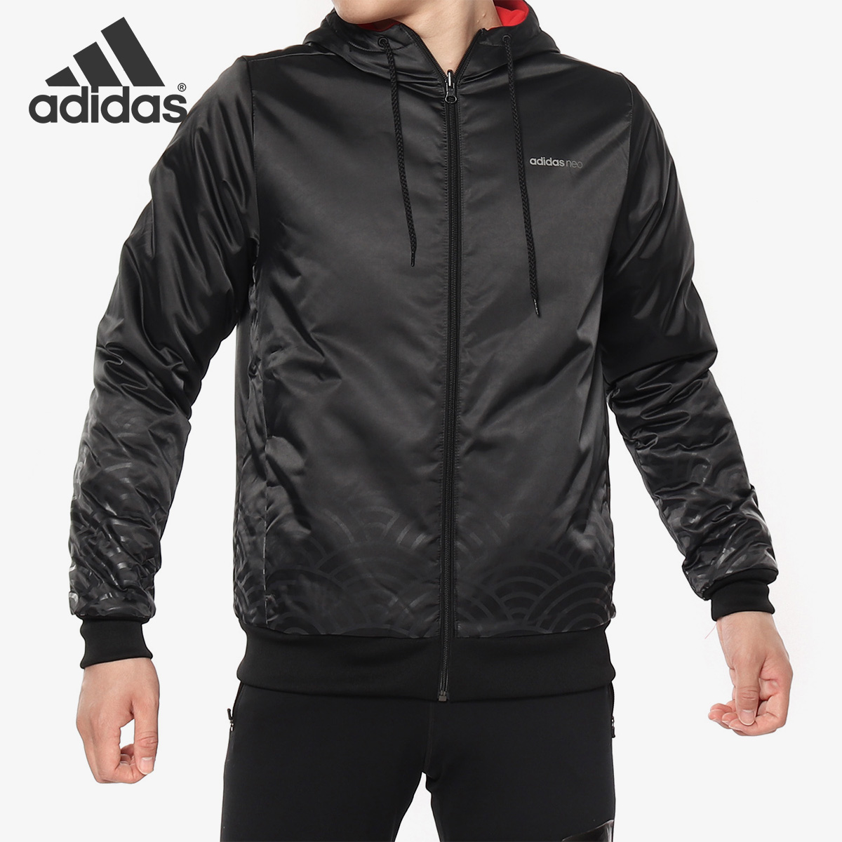 Adidas/阿迪达斯正品 NEO男子春季新款 棉服运动棉衣 EI4341