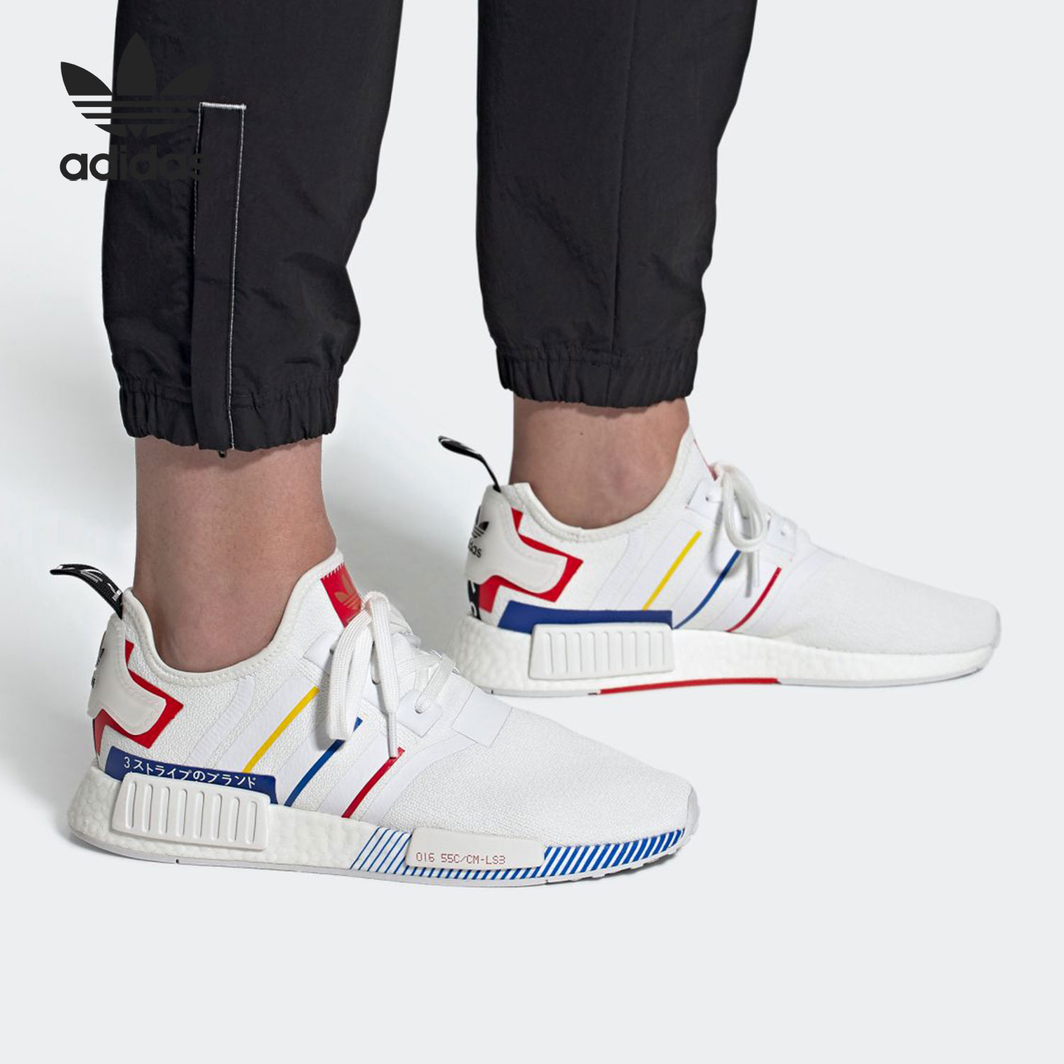 阿迪达斯NMDR1男女跑步鞋