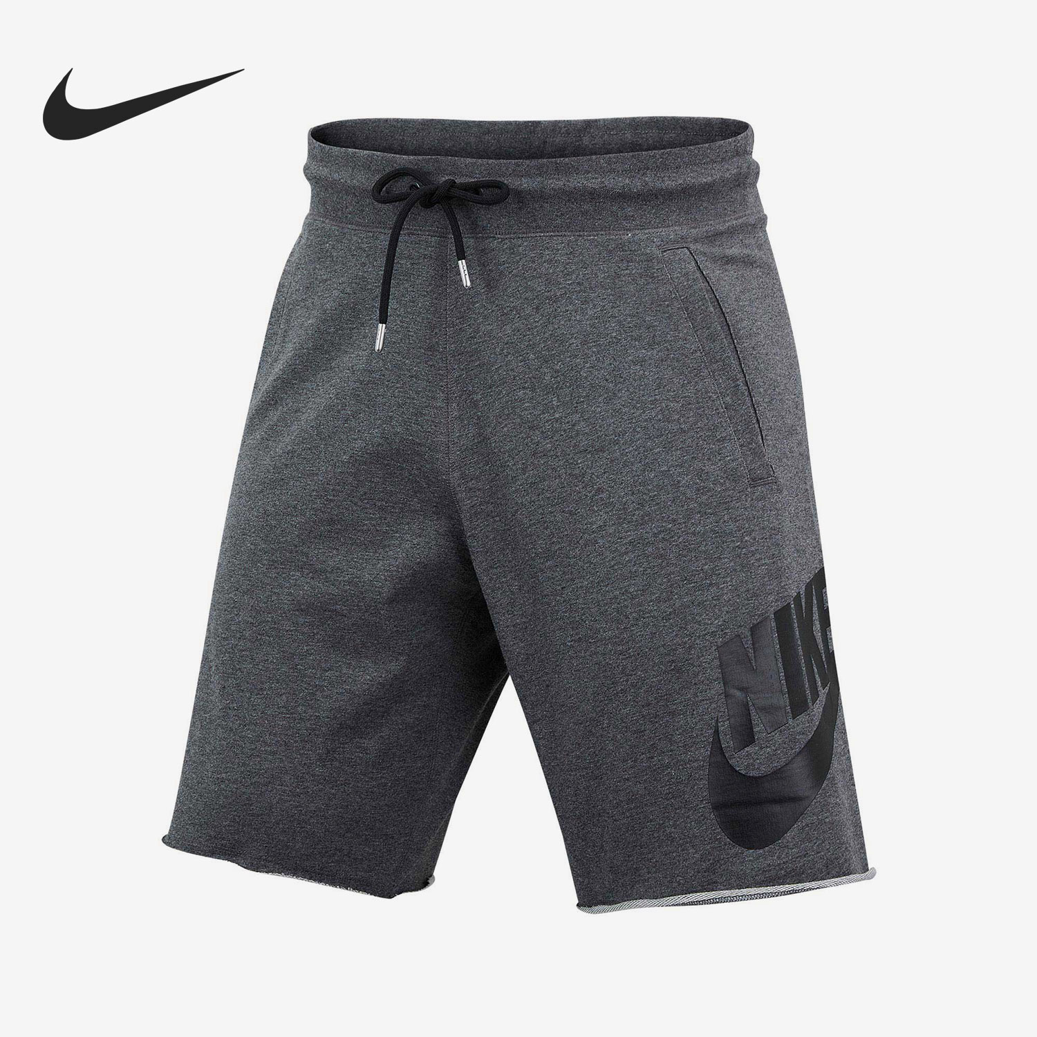 Nike/耐克正品男子透气舒适毛边宽松运动五分裤 AT5268-071