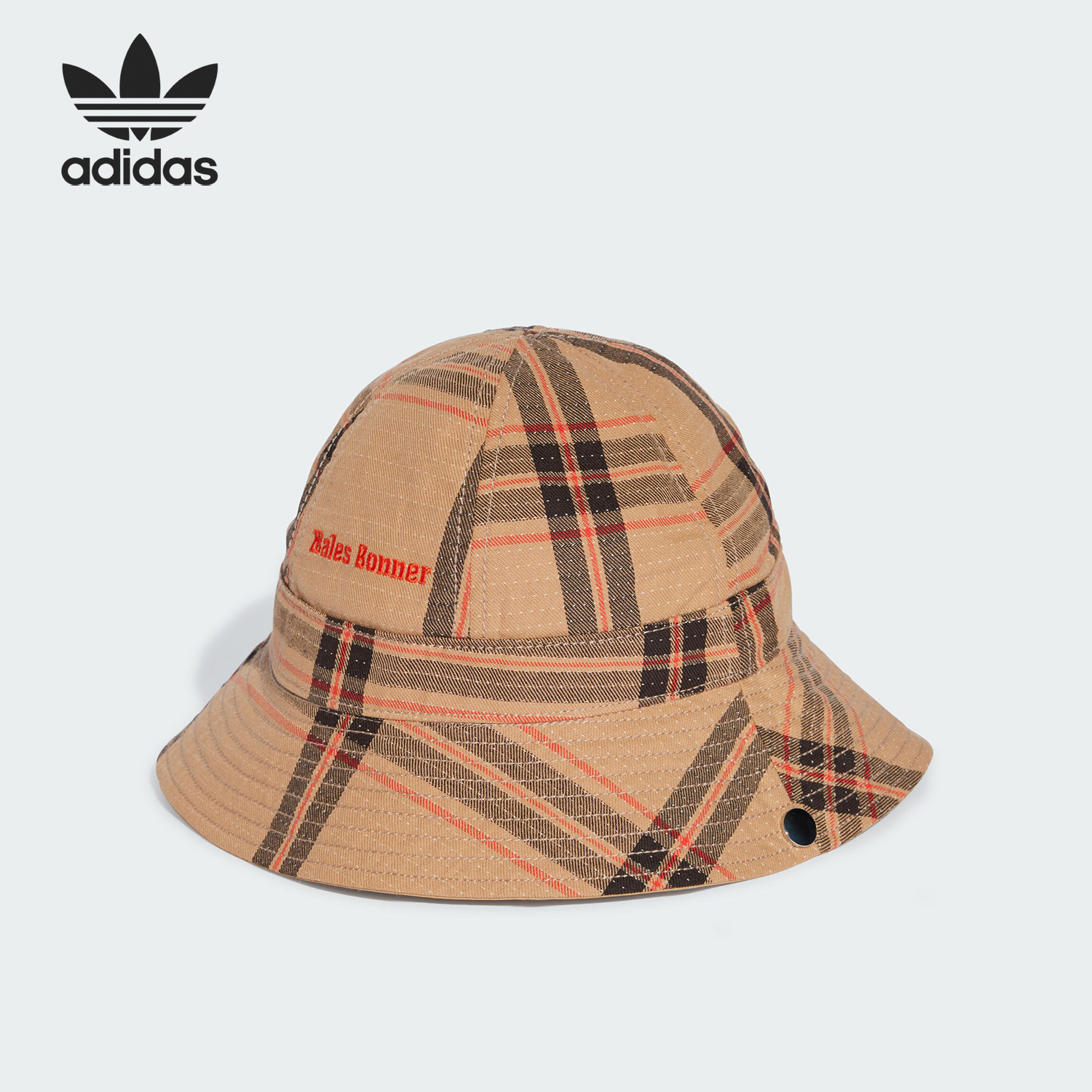 阿迪达斯男女时尚双面戴渔夫帽