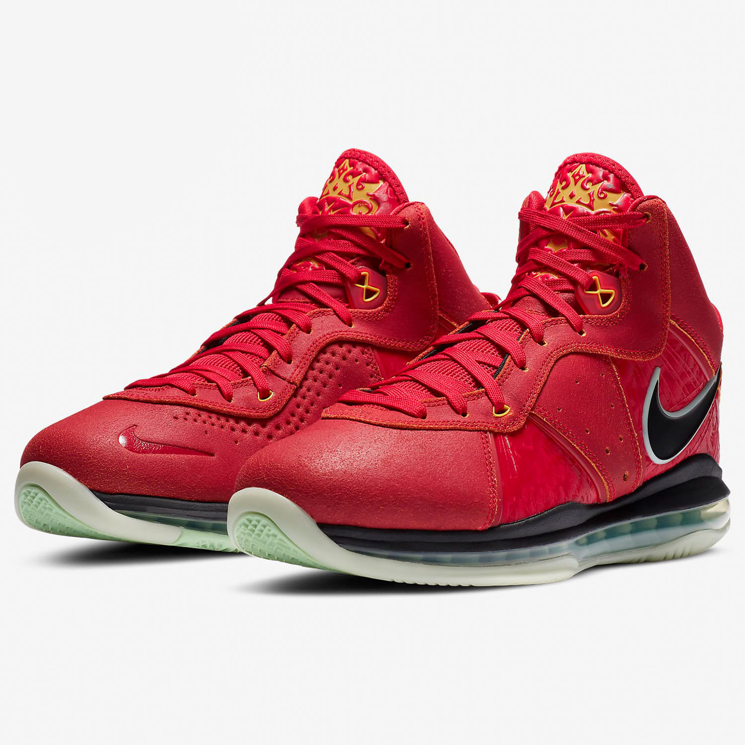 Nike/耐克正品 Nike Lebron 8 LBJ8 詹姆斯 8 大红 篮球鞋 CT5330