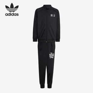 Adidas/阿迪达斯正品三叶草运动小童上衣裤子两件套IB8629