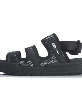 李宁凉鞋女夏运动生活系列时尚潮流运动休闲凉鞋沙滩鞋AGUN009