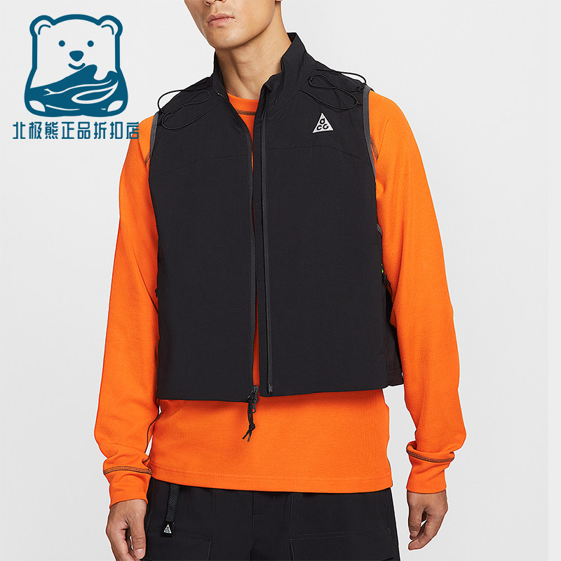 Nike/耐克正品2025夏季款男士透气宽松日常户外马甲HV0601-010