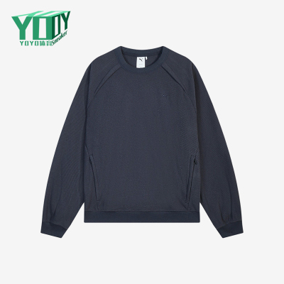 Puma/彪马正品FutureOFF1CE加绒宽松圆领经典针织卫衣636239-16