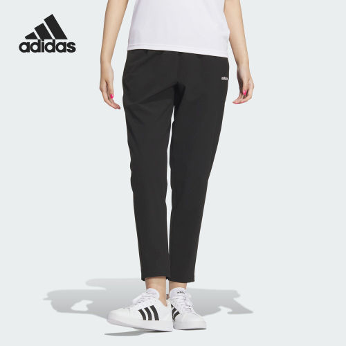 Adidas/阿迪达斯正品W WVN PANTS 女士休闲运动九分裤JI6004