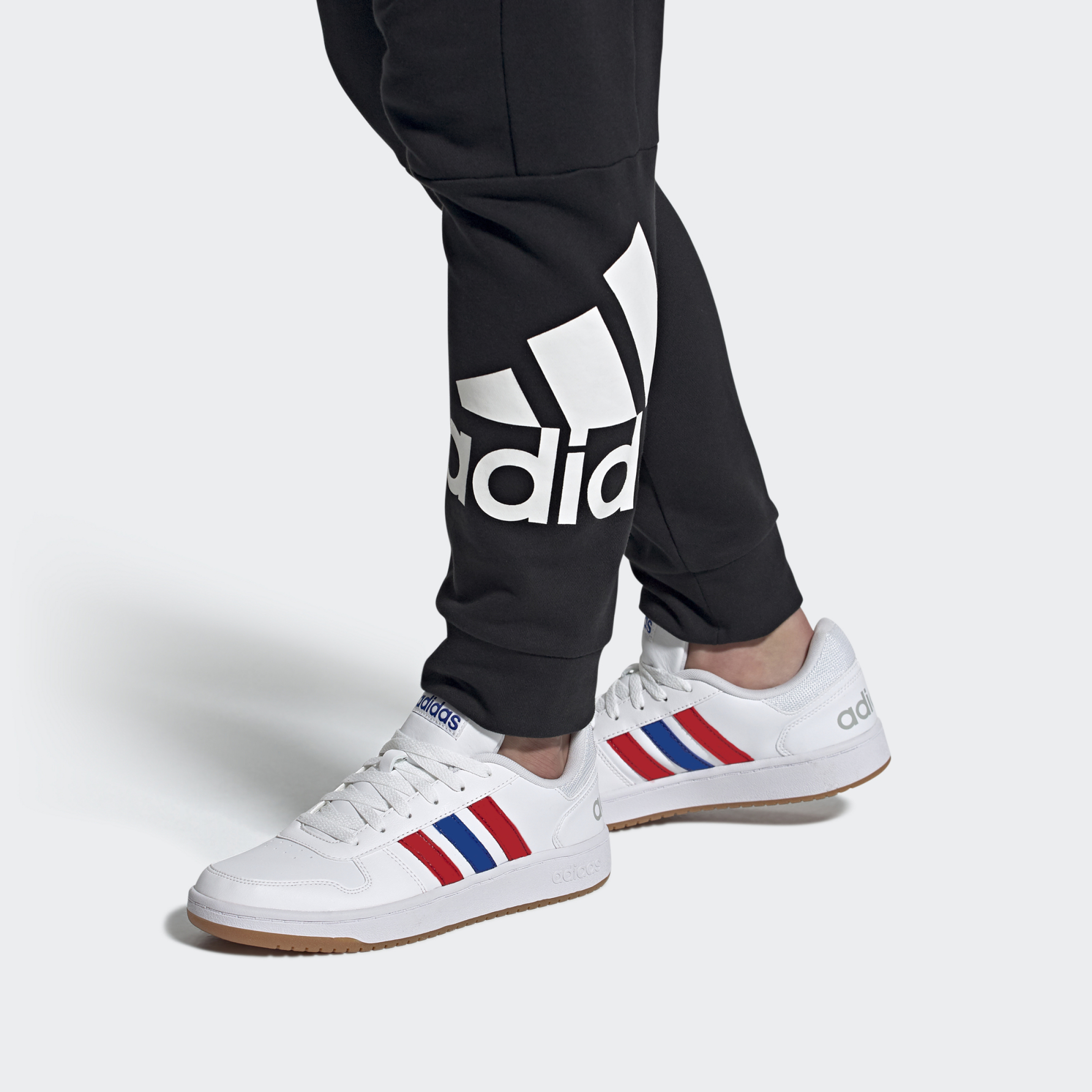 Adidas/阿迪达斯正品秋季新款neo HOOPS男子休闲运动鞋FW9349