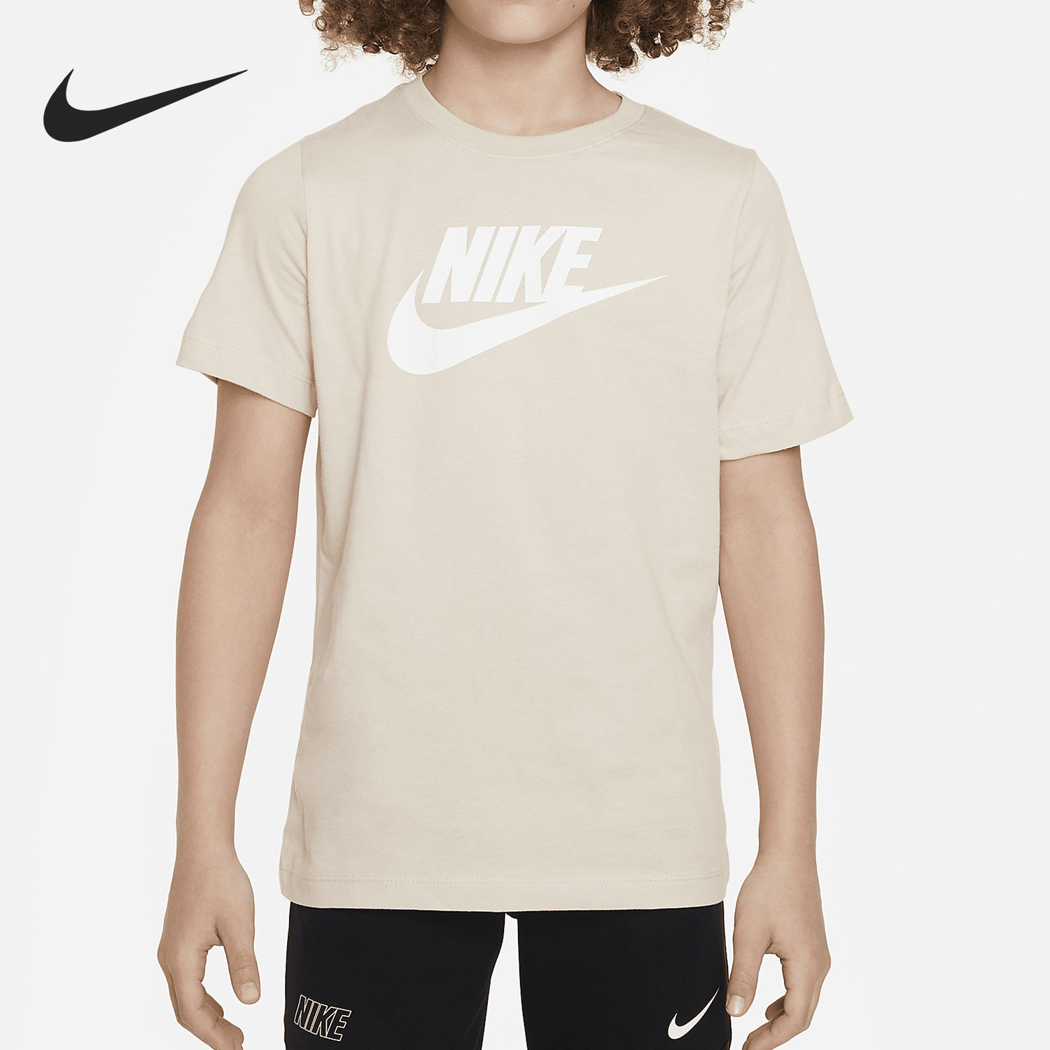 Nike/耐克正品Sportswear大童经典宽松透气短袖T恤AR5252-126,童装/婴儿装/亲子装,T恤,淘宝优惠券,粉丝福利购,淘宝优惠卷