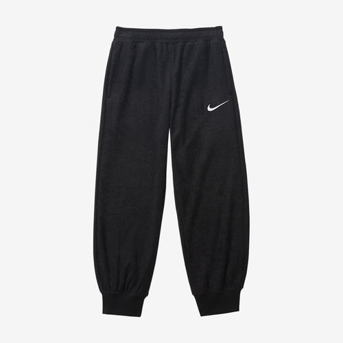 Nike耐克正品小童加绒束脚松紧运动休闲柔软舒适裤子FD9256-010