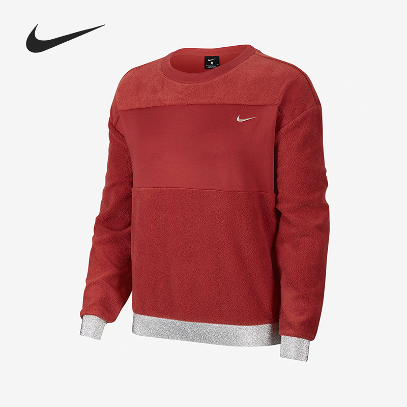 Nike/耐克官方正品休闲女子时尚透气潮流运动套头衫 CZ3722-661