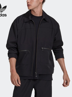 Adidas/阿迪达斯正品新款三叶草男子运动夹克外套 HK2919