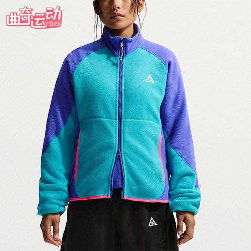 Nike/耐克正品2026春季款男士日常立领拼接摇粒绒外套IF0965-345