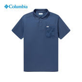Columbia T恤AE1984 短袖 哥伦比亚正品 户外男子快干透气翻领POLO衫