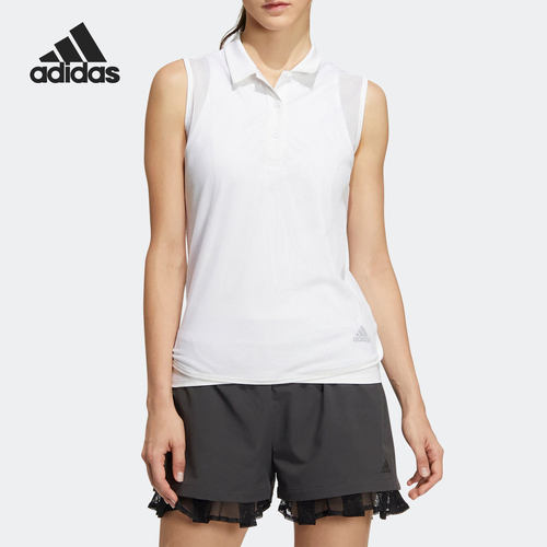 Adidas/阿迪达斯正品当季新款休闲女子运动无袖POLO衫HB3540