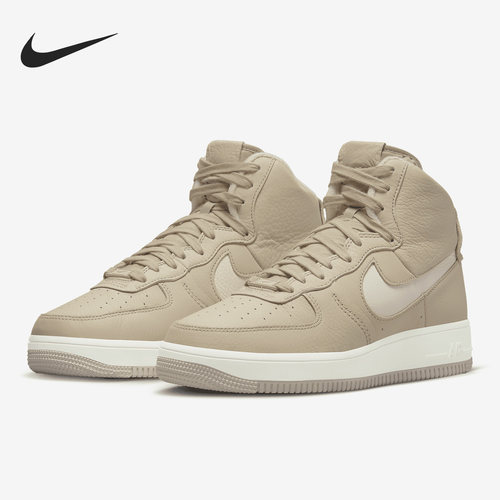 Nike/耐克正品Air Force 1女子高帮透气运动休闲鞋DC3590-103