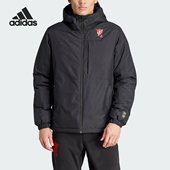 男士 新款 曼联足球休闲文化棉服IP9182 阿迪达斯正品 Adidas