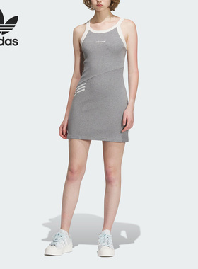 Adidas/阿迪达斯正品LT DRESS W女子运动无袖连衣裙IU4842