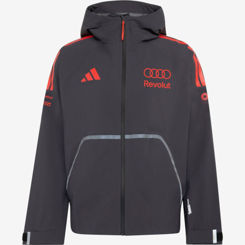 Adidas阿迪达斯正品奥迪男款拉链宽松运动休闲长袖T恤KE6852