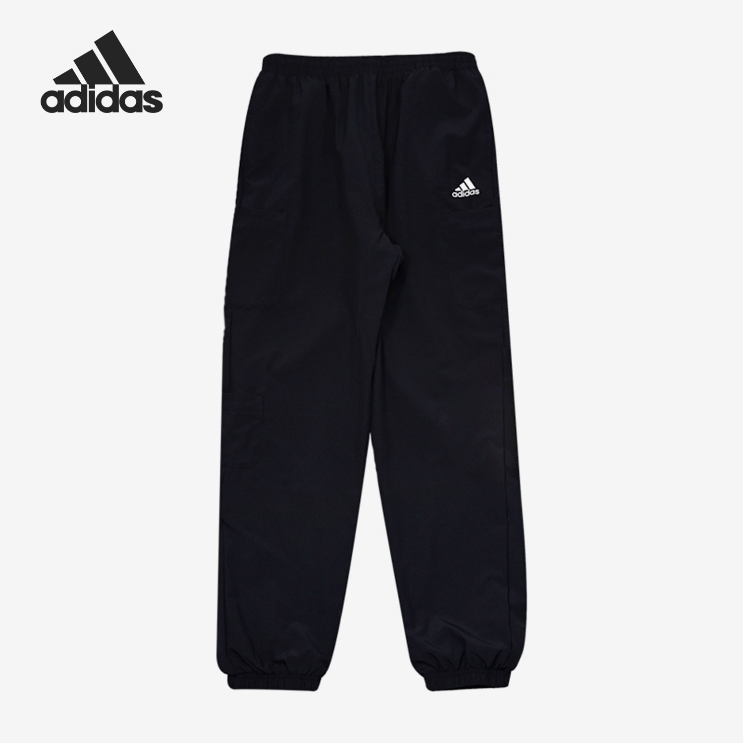 Adidas/阿迪达斯正品当季新款大童梭织运动长裤HM0932