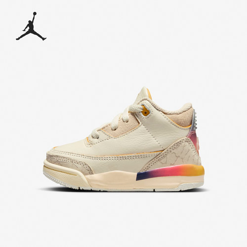 Nike/耐克正品Air Jordan 3 Retro婴童运动篮球鞋FN0347-901