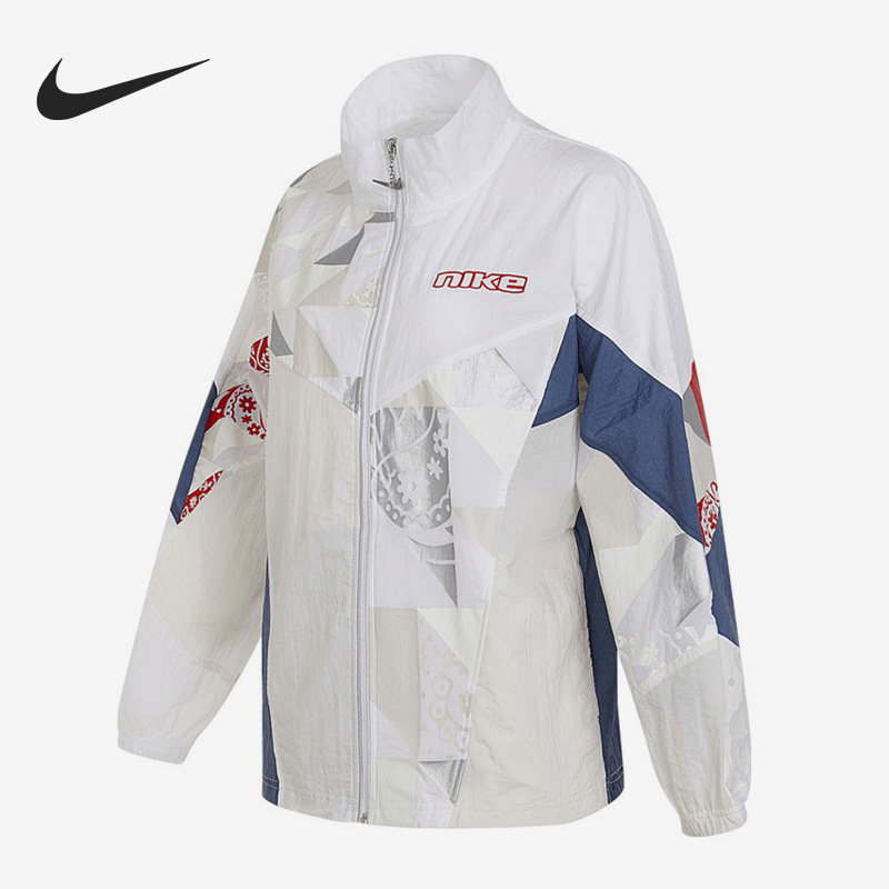 Nike/耐克 正品新款女子字母印花运动立领夹克外套 FQ0369-030,运动服/休闲服装,运动茄克/外套,淘宝优惠券,粉丝福利购,淘宝优惠卷