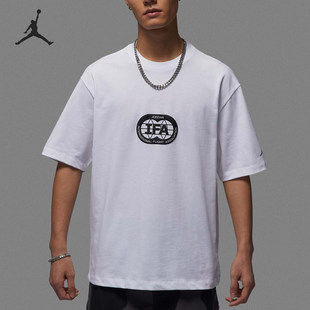 HV4555 Nike 印花透气套头耐穿短袖 JORDAN男士 100 耐克正品