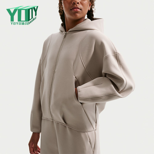 Nike/耐克正品2026春季款大童日常连帽针织运动外套IM1763-236