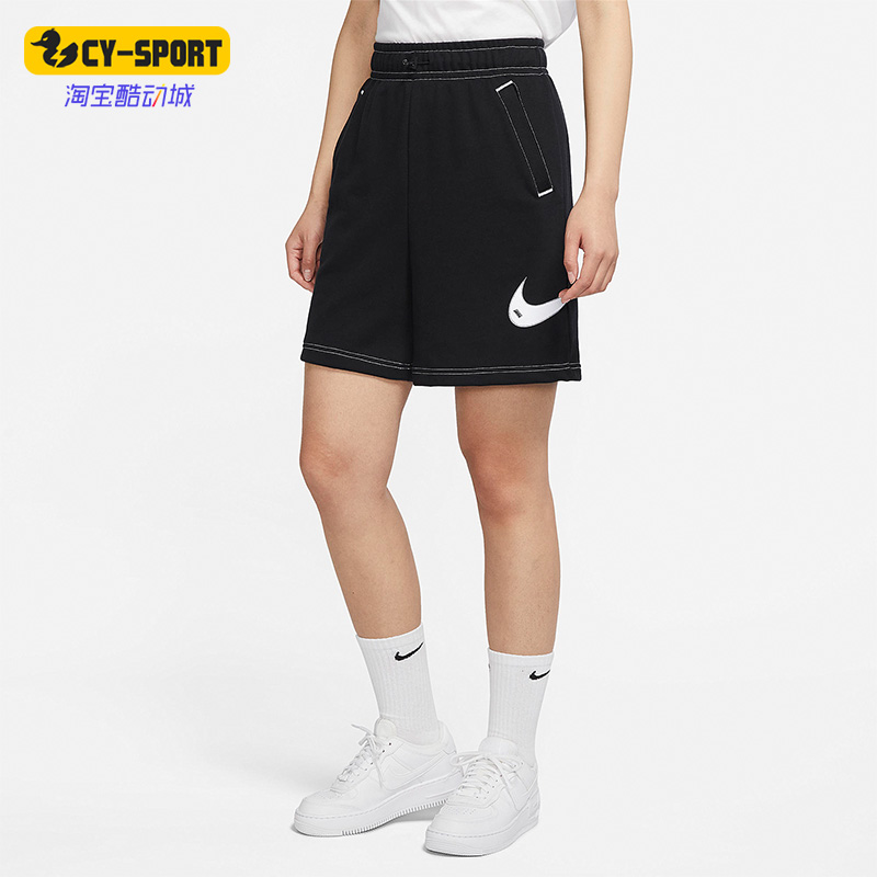 Nike/耐克正品春季新款女子跑步运动休闲五分短裤 DM6751-010