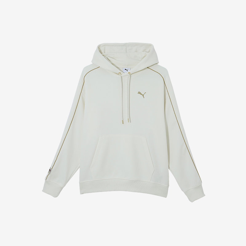 Puma/彪马正品GAME ON HOODIE男士简约休闲条纹卫衣631416-92