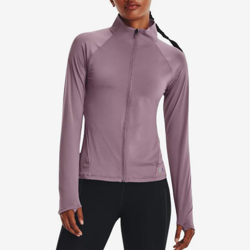 UA/安德玛正品Rush Vent FZ女子运动训练针织夹克外套1379044-500