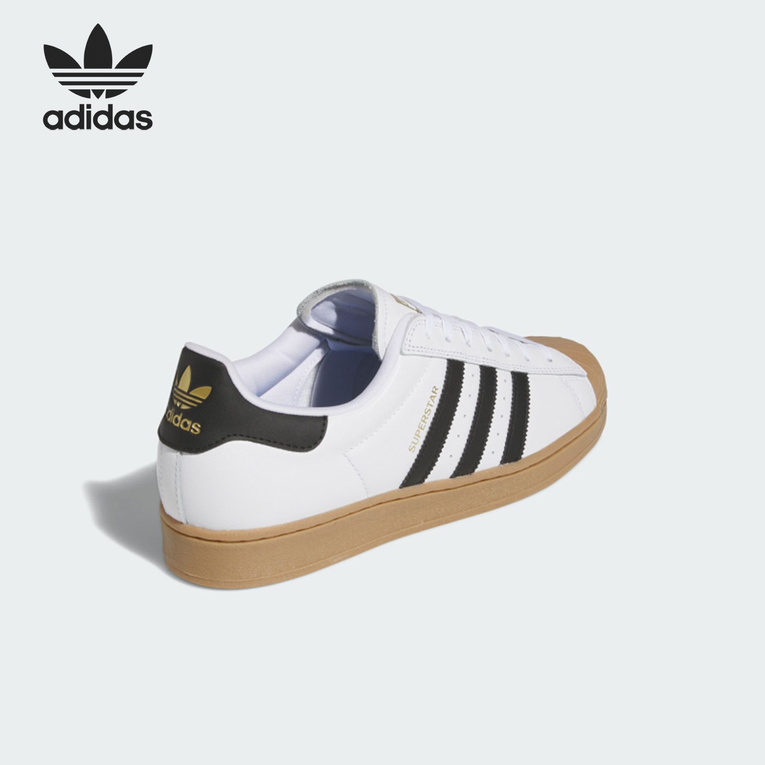 Adidas/阿迪达斯正品三叶草男士轻便休闲耐磨户外板鞋IE0669