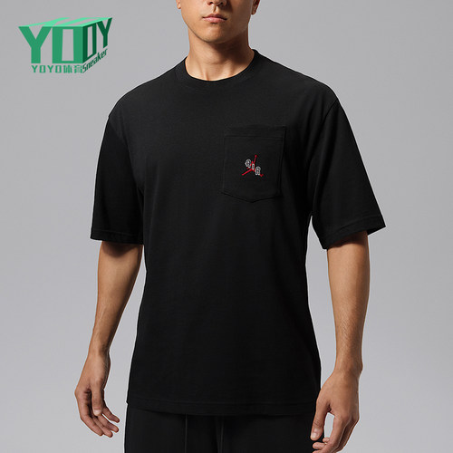 Nike/耐克正品Jordan男士圆领时尚套头简约短袖T恤IF3070-010