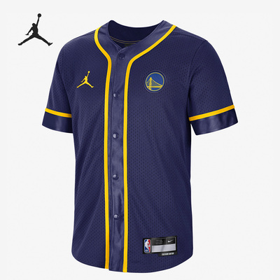 耐克男子Logo印花纽扣运动短袖