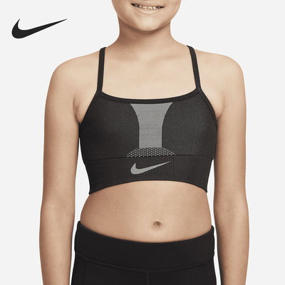 Nike/耐克正品运动大童运动拼接休闲背心吊带内衣DD7958-010